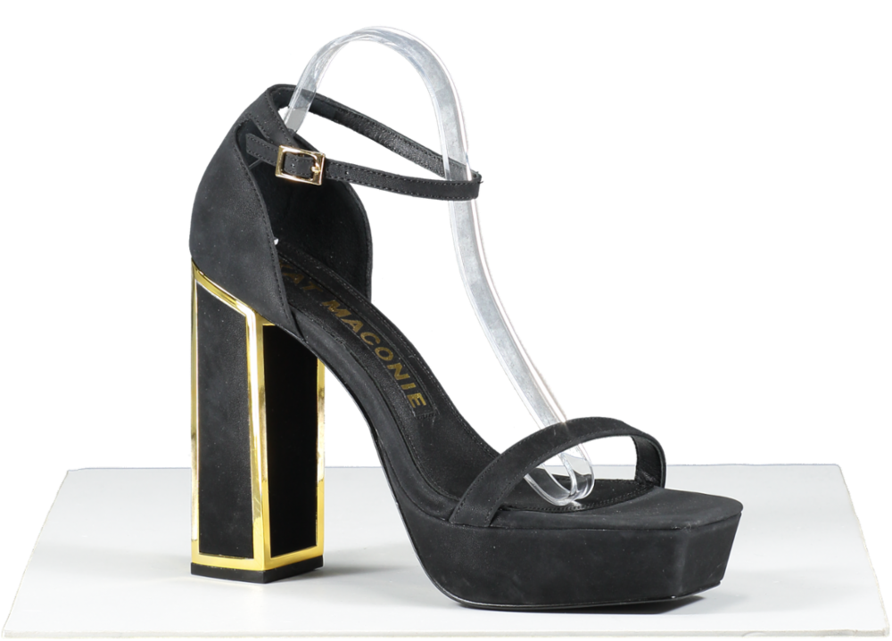 Kat Maconie Black Missy Sandals UK 8 EU 41 👠