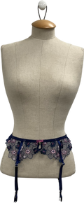 boux avenue Blue Karina Suspender UK 8