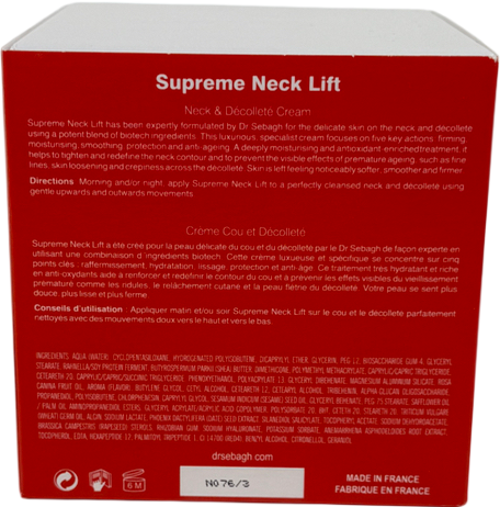 DR Sebagh Supreme Neck Lift 50ml