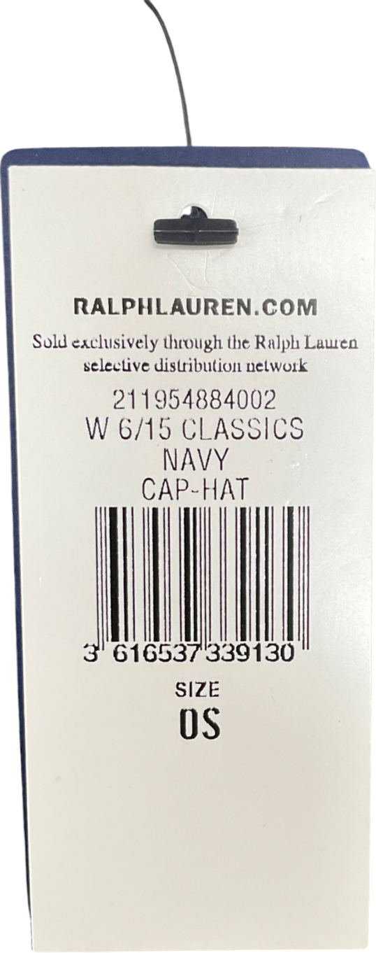 Ralph Lauren Blue Classic Cap One Size