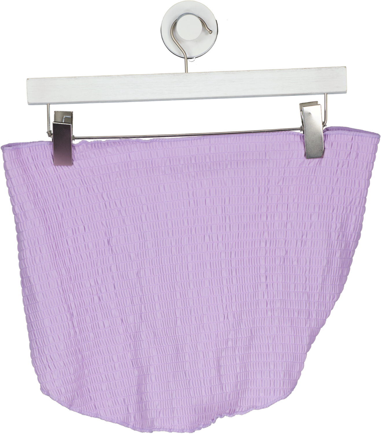 boohoo Purple Shirred Wrap Sarong UK S