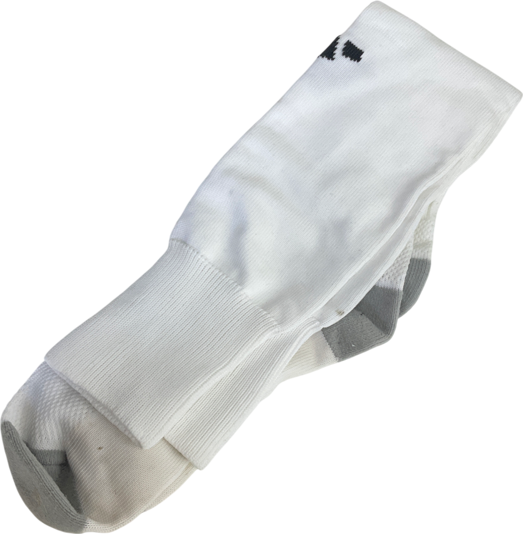 adidas White Milano 23 Sock One Size