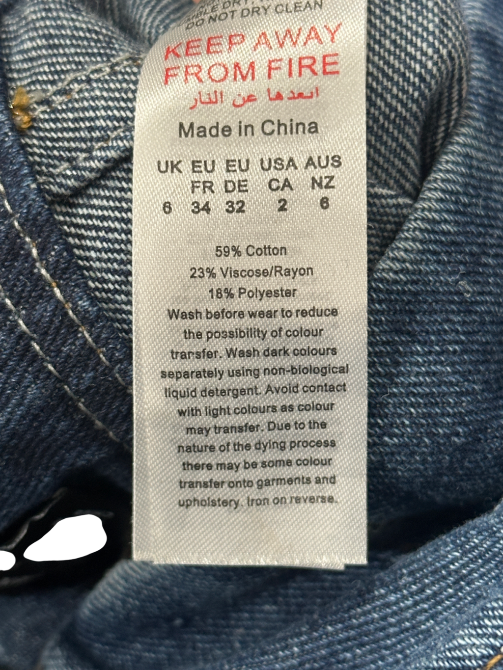 Karen Millen Blue Contrast Stitch Detail Corset Waist Denim Midi Skirt UK 6