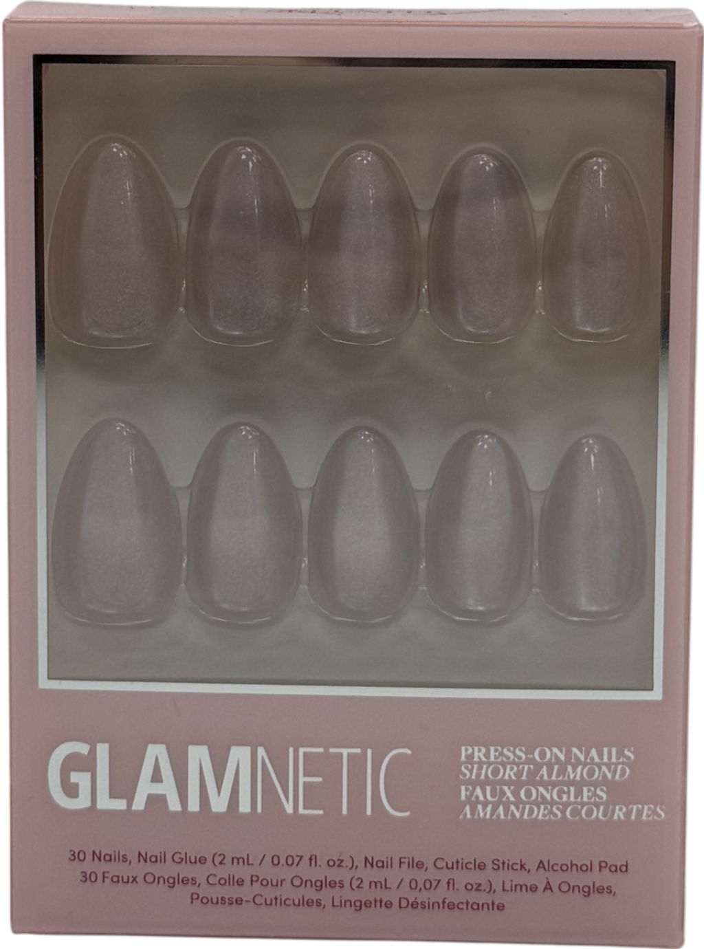 Glamnetic Nail Kit Glass Finish Selenite 30s 2ml