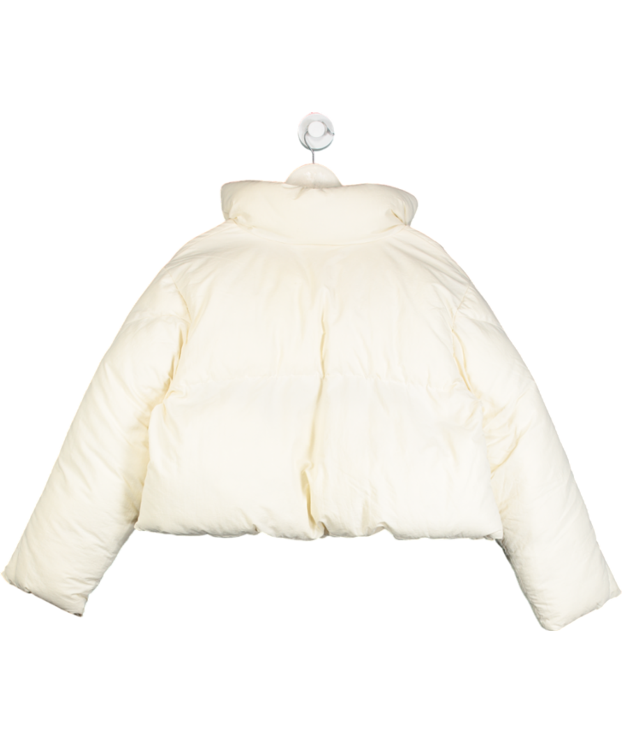 My Mum Made It Cream Puffer Coat UK S/M