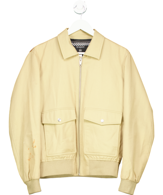 The Kooples Beige Overshirt-style Jacket UK S