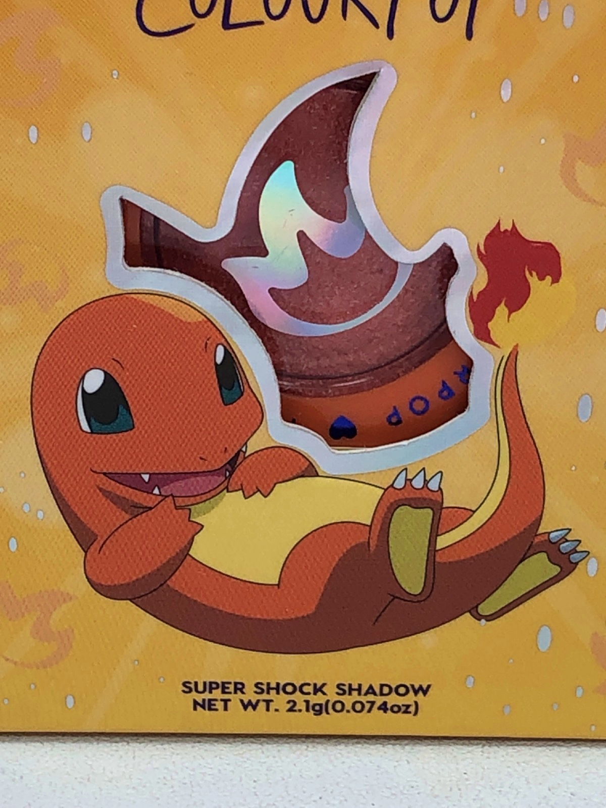 Pokemon ColourPop Super Shock Shadow Flamethrower 2.1g