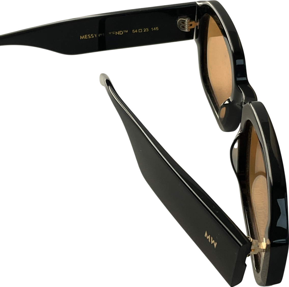 messy weekend Black Downley Sunglasses One Size