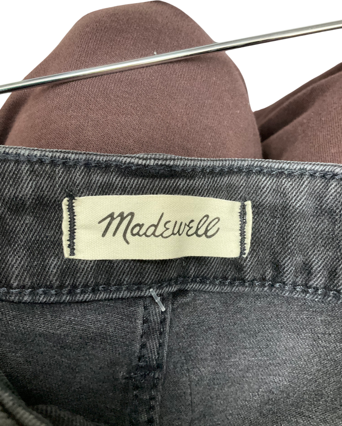 Madewell Black High Rise Denim Shorts W28