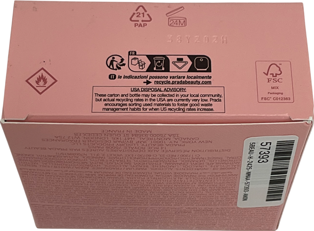 Prada Paradoxe Eau De Parfum 50ml