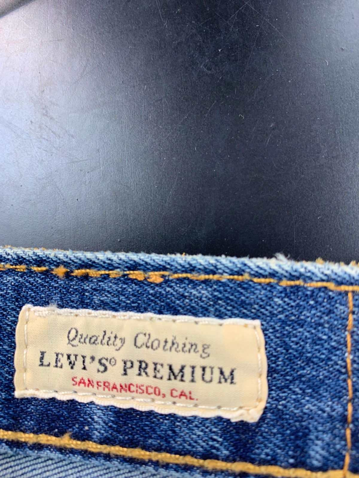 Levi's Blue 501 Original Stretch Extensible Jeans W 32L 30