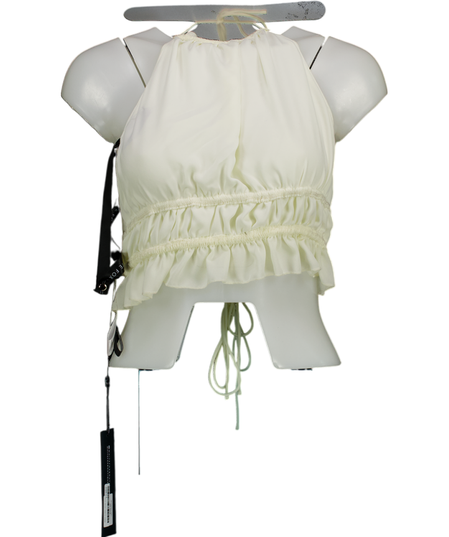 White Fox White No Contact Top UK L