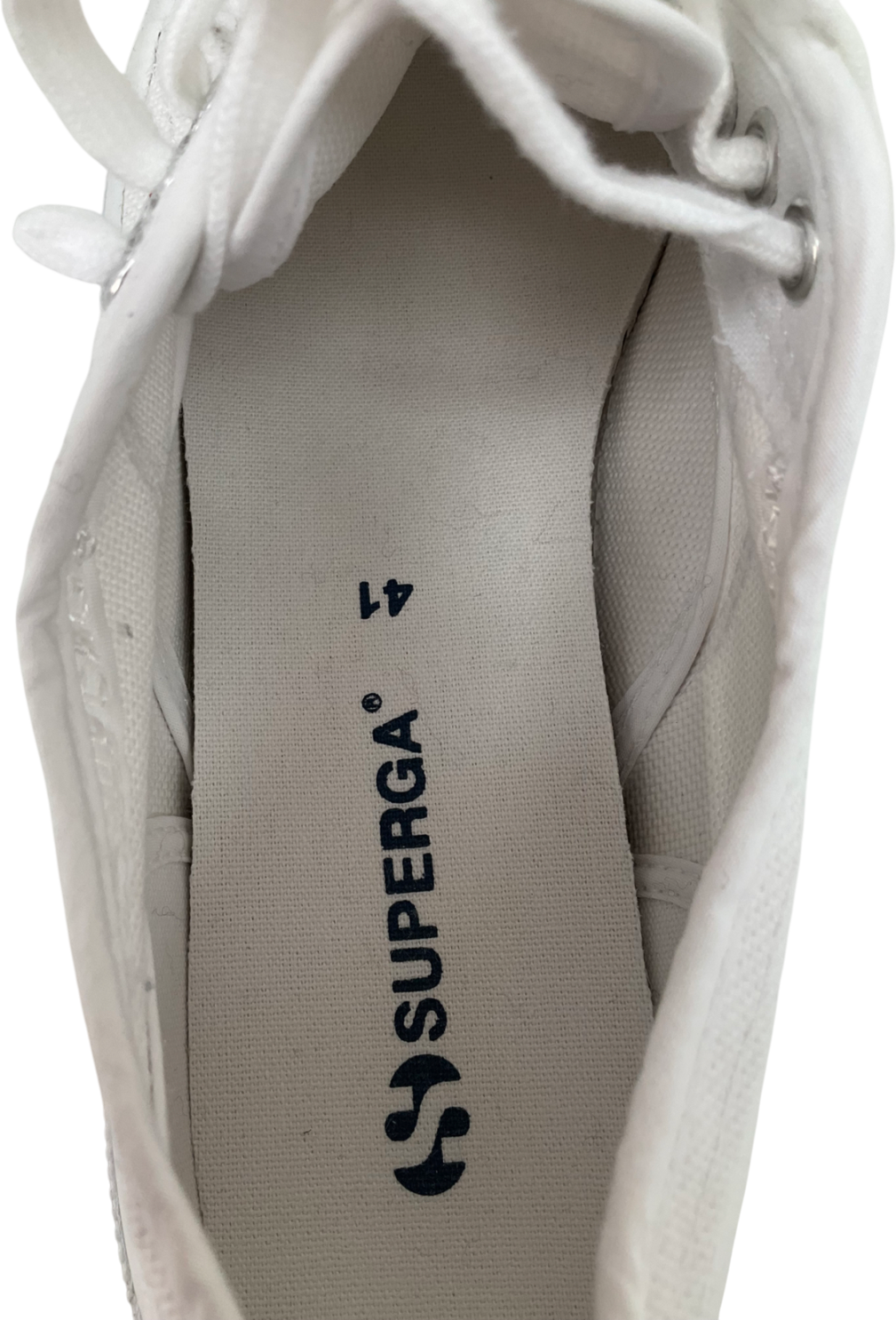 Superga White 2750 Cotu Classic Trainers UK 7 👠