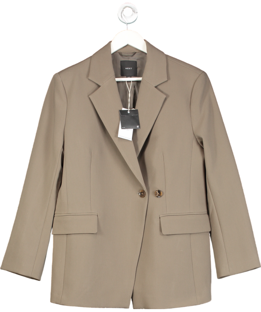 Next Green Double Breasted Blazer UK 12