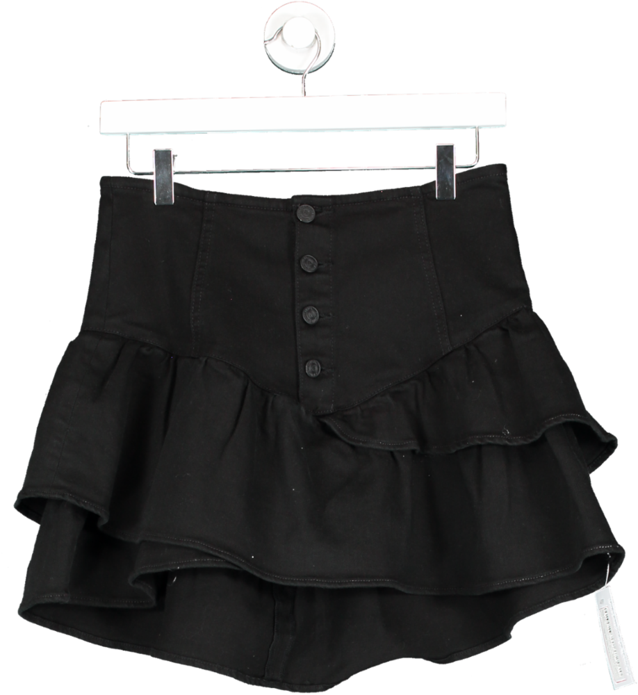 Mother Black The Pixie Minx Mini Skirt UK XS