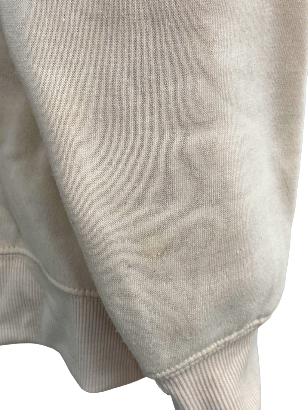 No Comment Beige Nashville Sweatshirt UK Medium