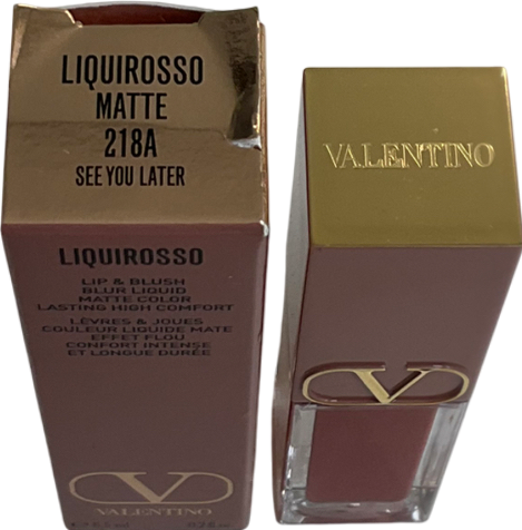 Valentino Beauty Liquirosso Lip & Blush 218a 6.5ml