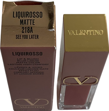 Valentino Beauty Liquirosso Lip & Blush 218a 6.5ml