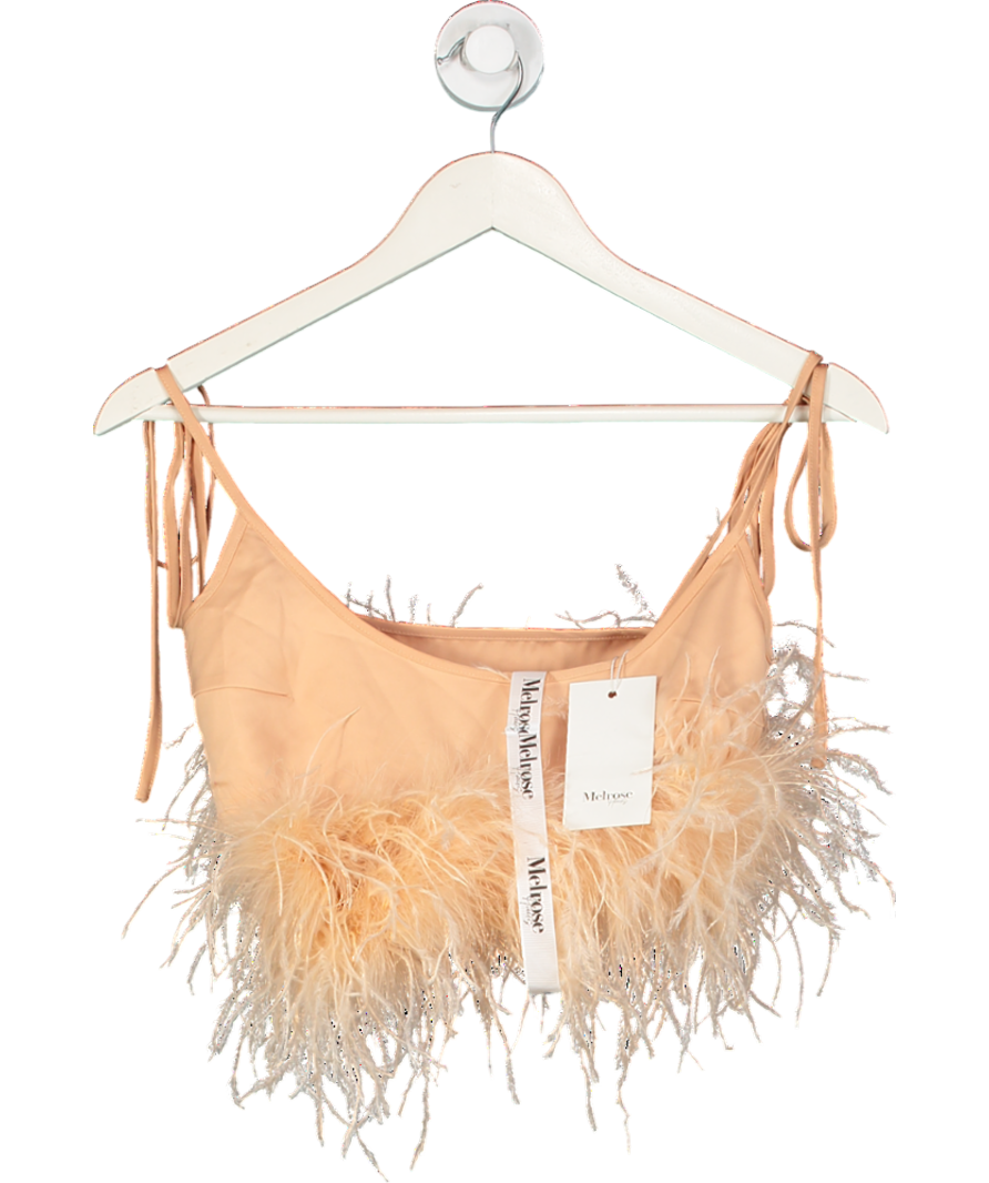 Melrose Haus Orange Deia Top UK XS