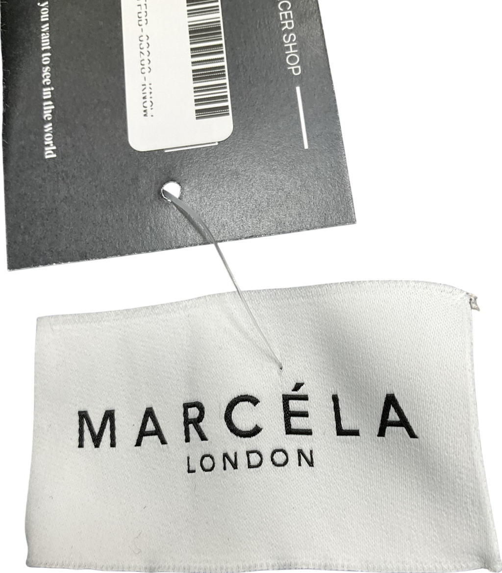 Marcela Grey Enza Cashmere Blend Robe Coat Ash One Size