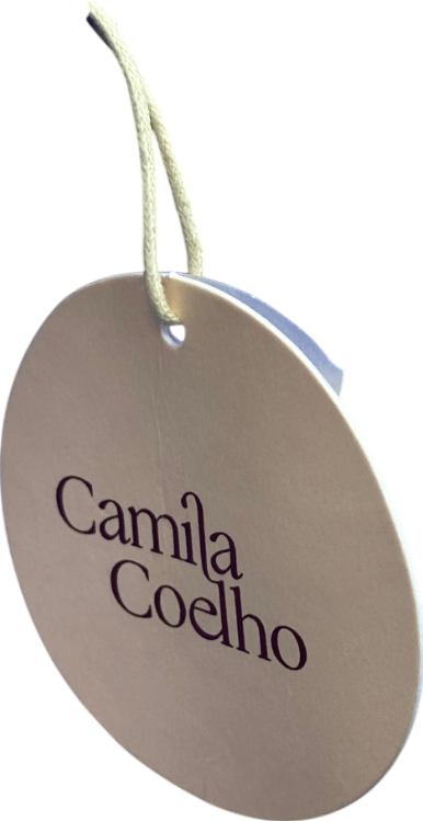 Camila Coelho Purple Loire Maxi Dress Gown UK XXS