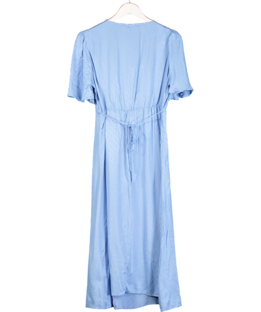 Nobody's Child Blue Dee Dee Midi Dress UK 14