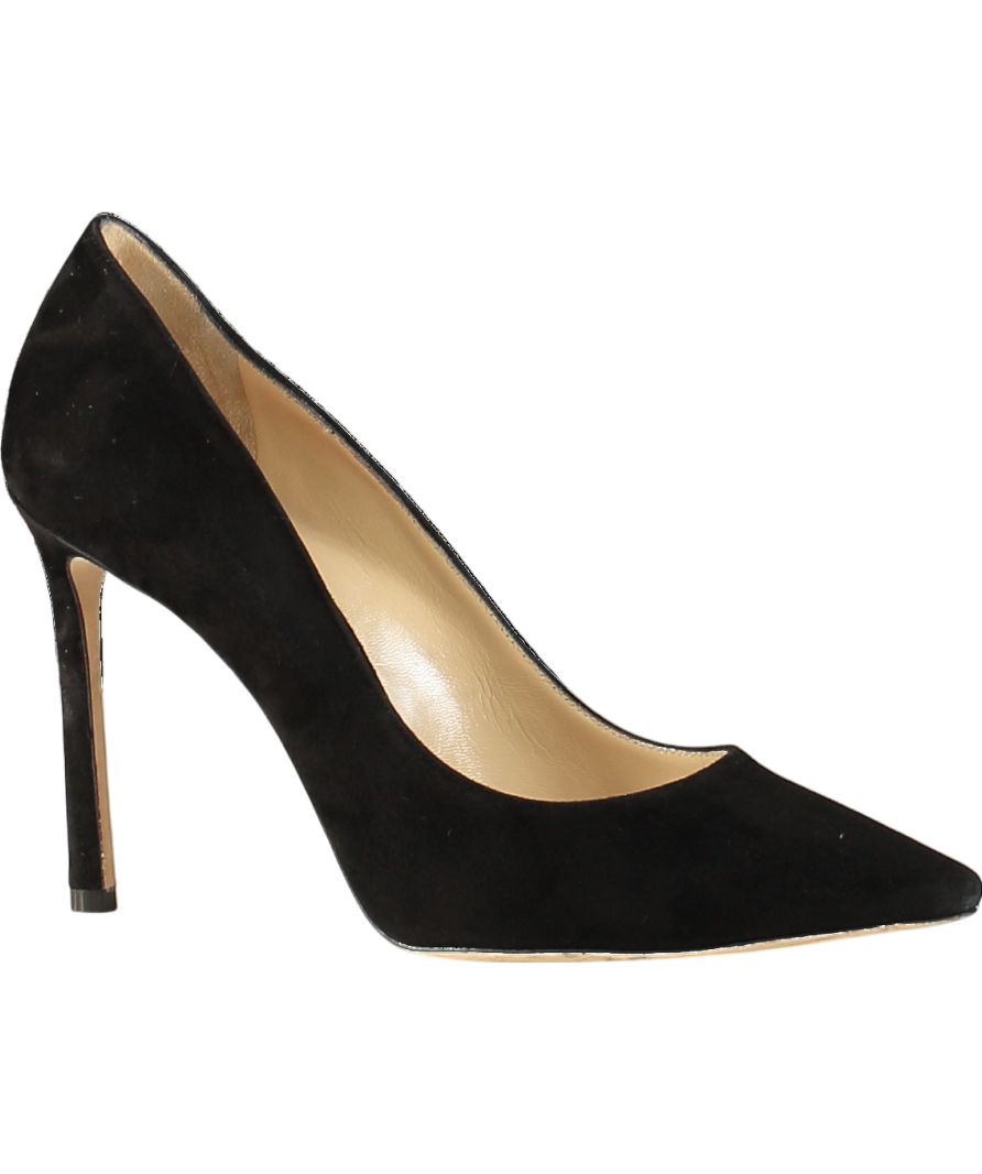 Jimmy Choo Black Romy 100 Suede Pumps UK 4 EU 37 👠