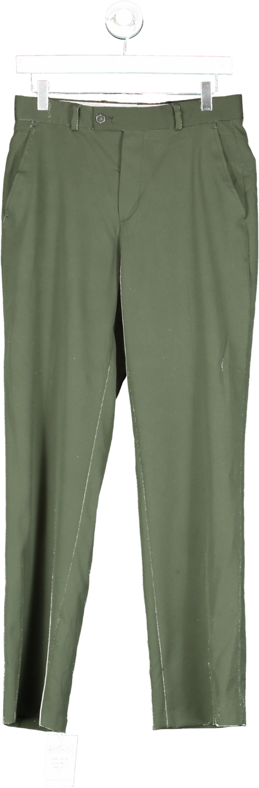 boohooMan Green Suit Trousers W28