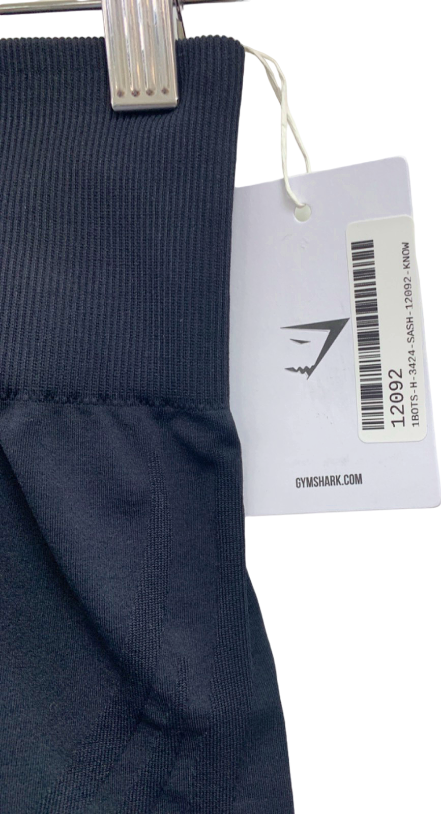 Gymshark Black Everyday Seamless Shorts XS