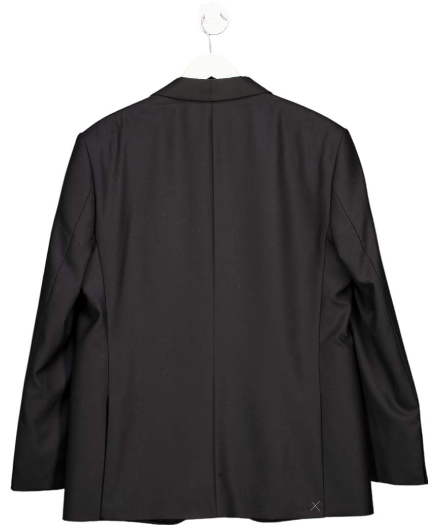 M&S Sartorial X Alfred Brown Black Fine Worsted Wool Dinner Jacket UK 42" CHEST