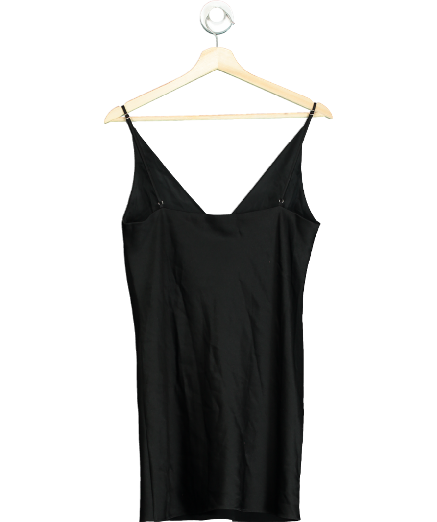NDS from Revolve Black V-neck Cady Mini Dress UK S