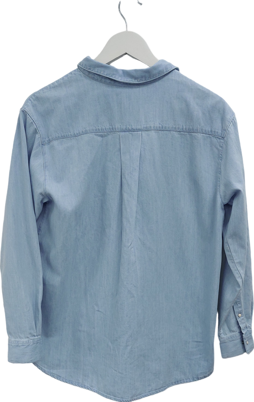 Sézane Light Blue Denim Shirt UK M