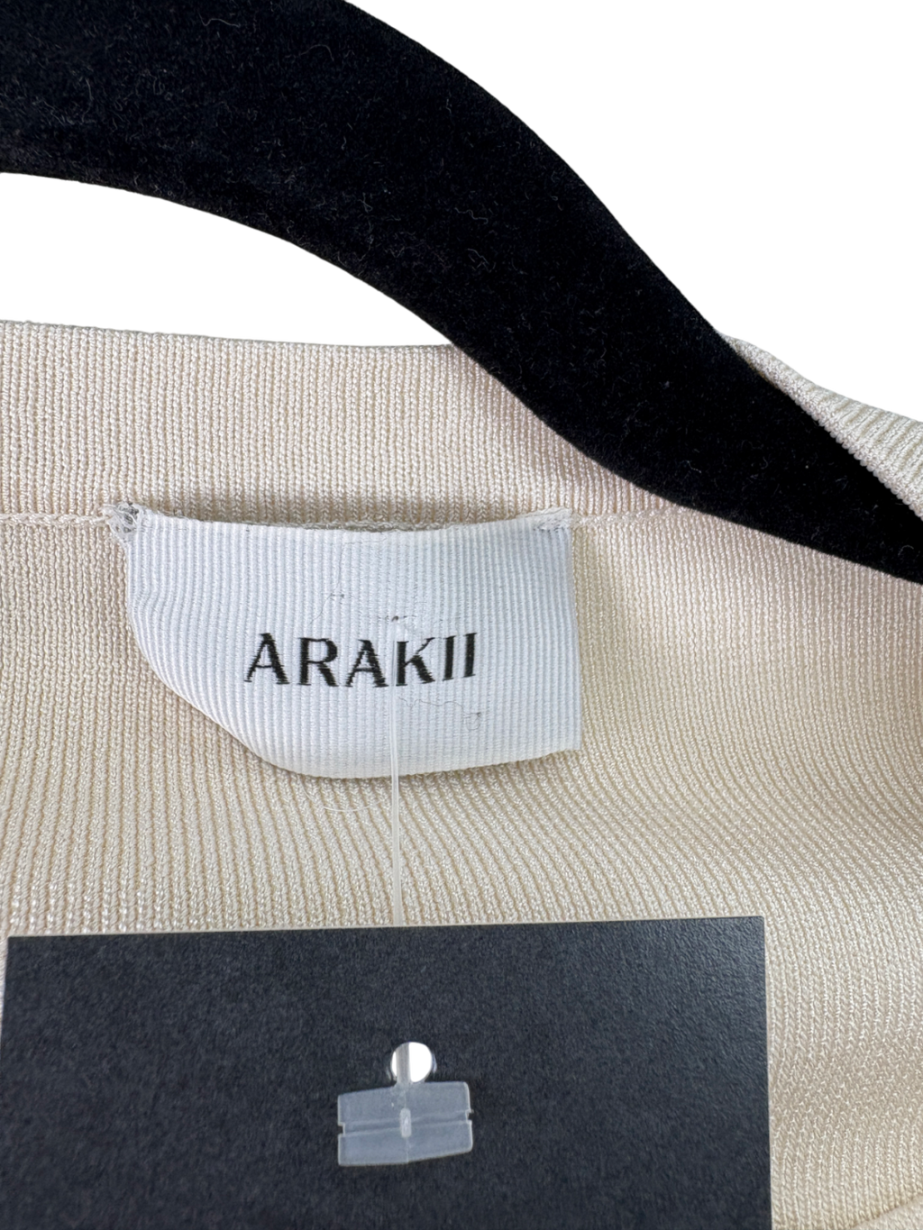 Arakii Beige Haze Top UK XS
