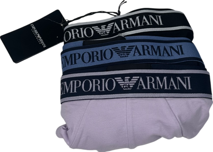 Emporio Armani Multicoloured 3 Pack Briefs UK M