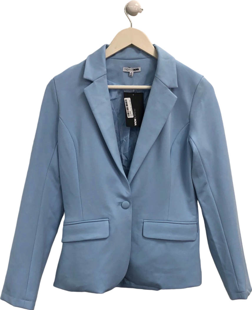 Fashion Nova Blue Blazer UK S