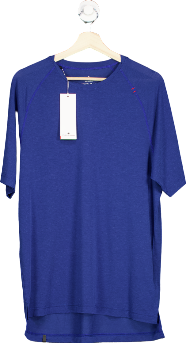 Ronhill Blue Running T-Shirt UK L