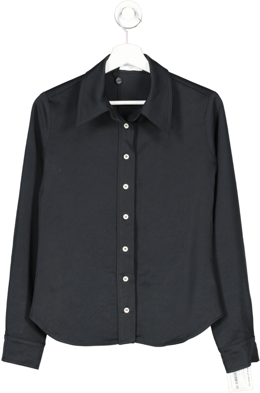 Serena Bute Black Fitted Shirt UK S