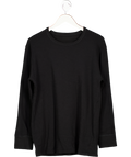 M&S Black Ribbed Thermal Base Layer UK XXL
