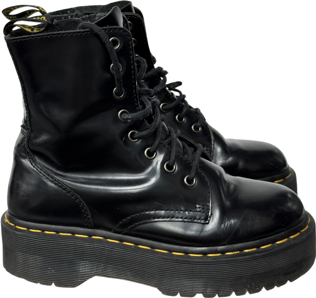 Dr Martens Black Leather 8-hole Boots UK 5 EU 38 👠