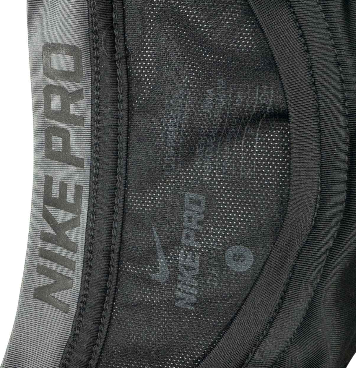 Nike Black Compression T-shirt UK S