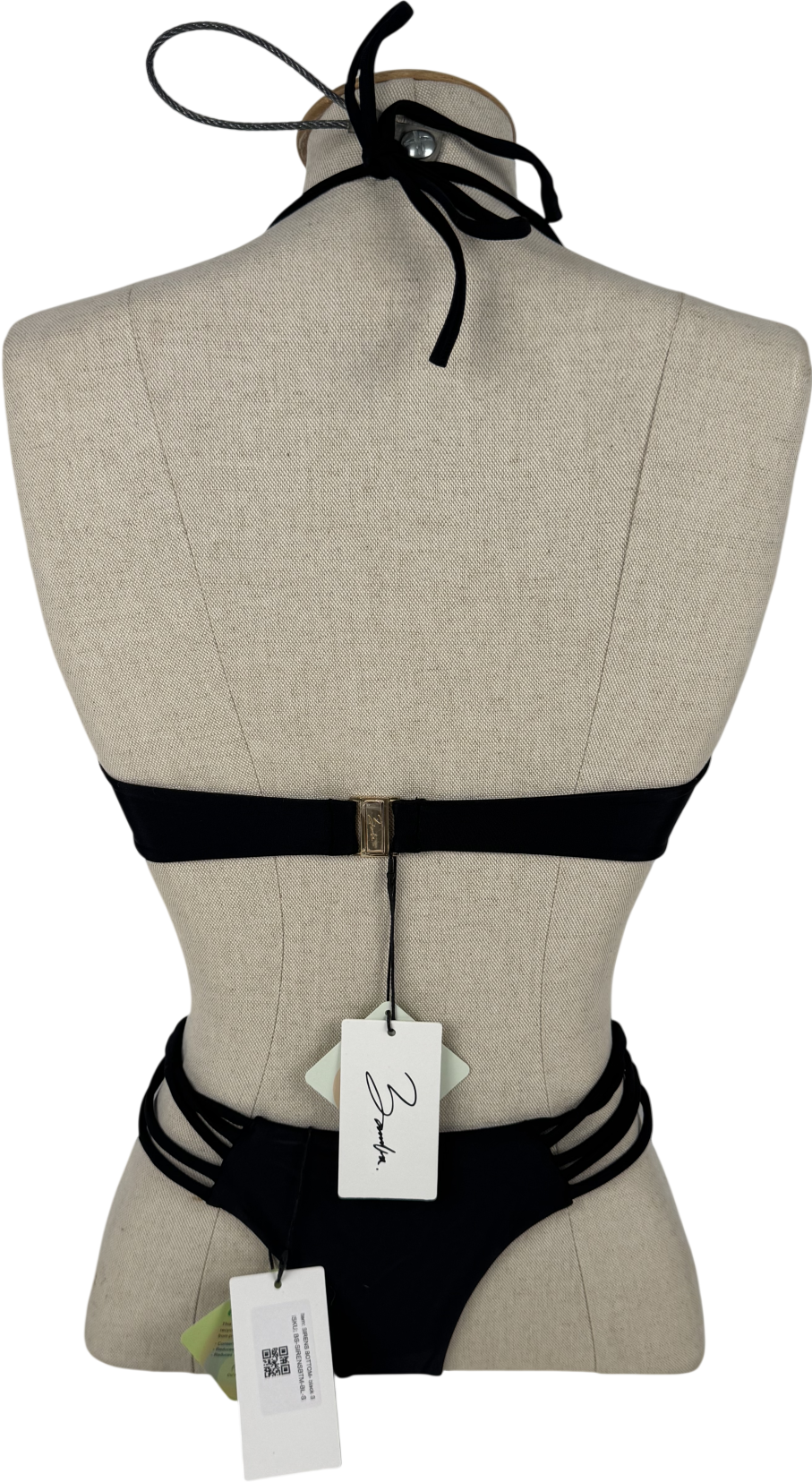 Bamba Swim Black Sirens Bikini Set UK S