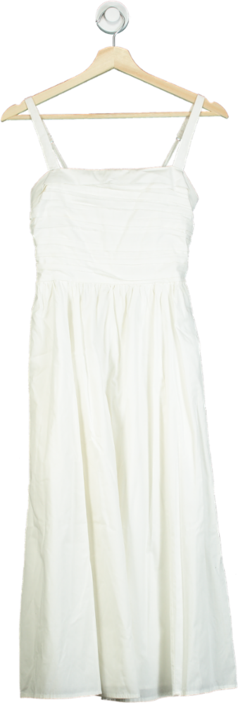 Abercrombie & Fitch White Maxi Dress UK XS