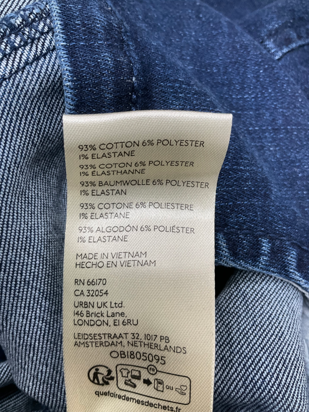 Free People Blue Amber Denim Dress UK 6