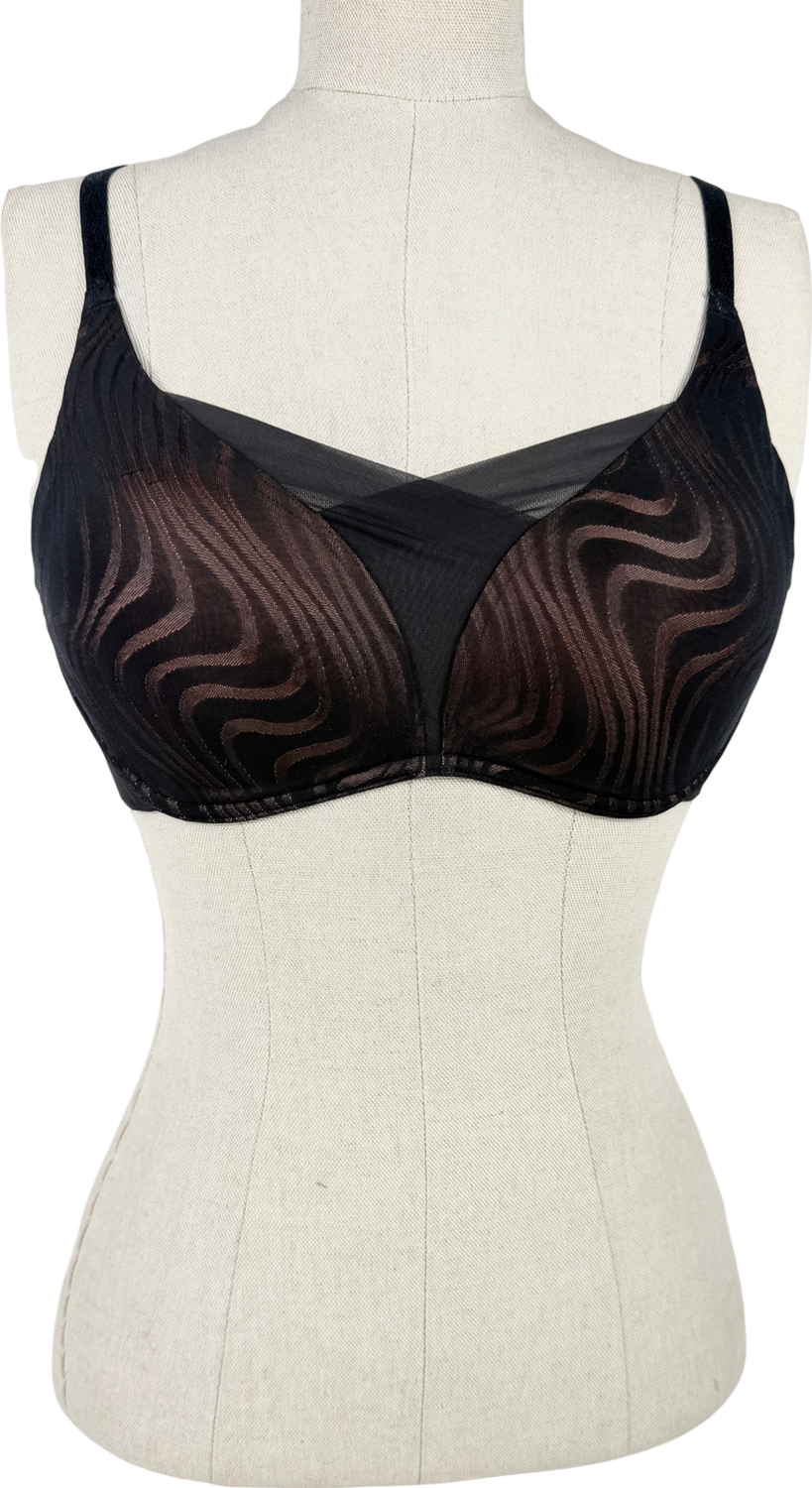 Triumph Black Shape Smart Ellipse Padded Bra Size 1- 32a UK 32A