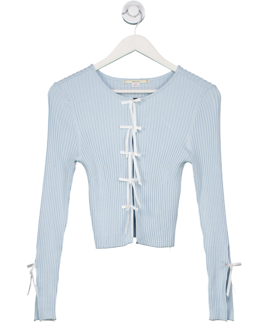 kimchi blue Blue Peyton Bow Cardigan UK M