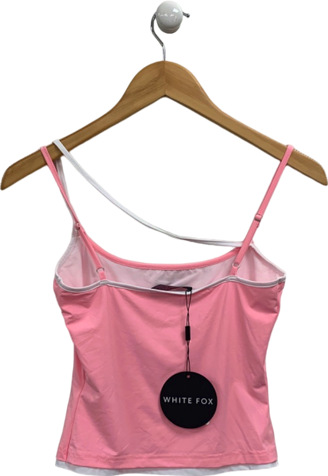 White Fox Bubblegum Only Girl Top UK S