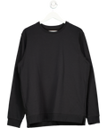 CUT Black Hyperloop Pullover Split-hem UK XL
