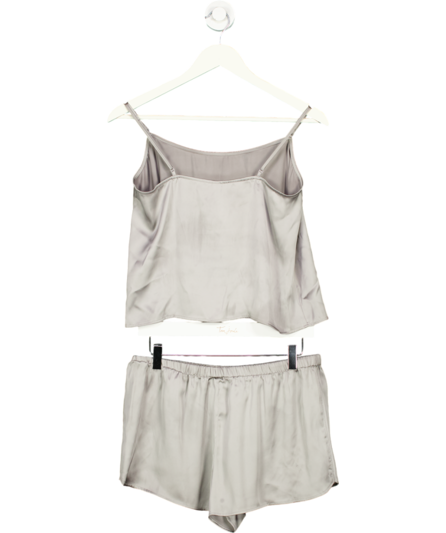 SKIMS Metallic Hotel Shine Cami Sleep Set UK M