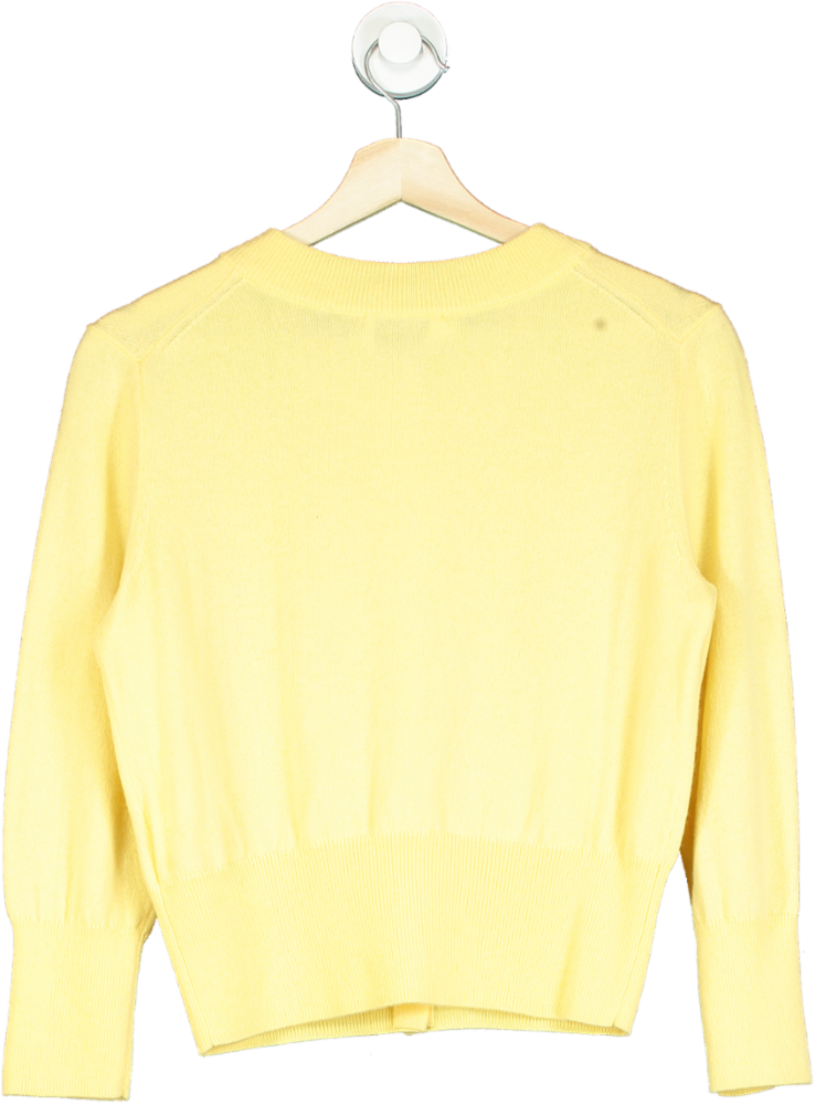 Hobbs Yellow Cardigan UK 10