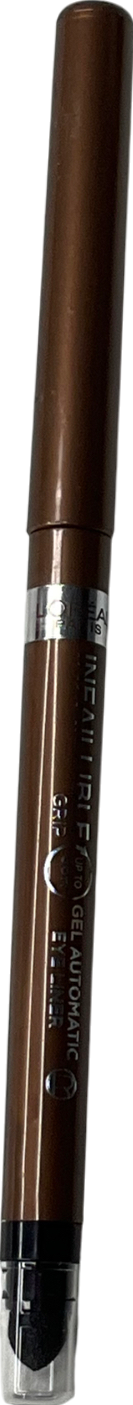loreal Grip 36h Gel Automatic Eyeliner, Semi Permanent Brown One size